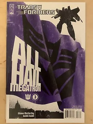 £2.60 • Buy Transformers: All Hail Megatron #3, IDW Comics, September 2008, NM, Cover B
