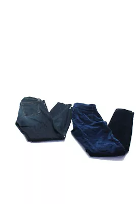 J Brand Womens Crop Jeans Super Skinny Pants Blue Size 26 27 Lot 2 • $2.99
