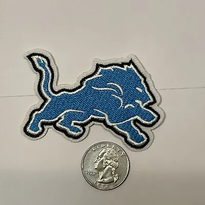 Detroit Lions Vintage Iron -on Embroidered  Patch  2.75” X 2” • $3.79