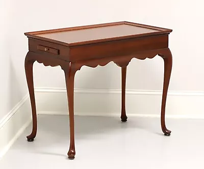 HICKORY FURNITURE Solid Mahogany Queen Anne Tea Table • $695