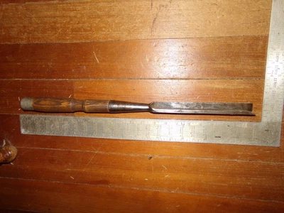 £38.76 • Buy Antique/Vintage Long Wood Working Timber Framer 7/8  Mortise Corner Chisel