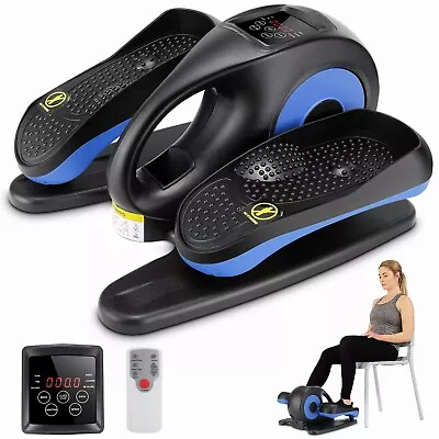 Under Desk Elliptical Electric Ellipse Leg Exerciser Seated Foot Pedal Exercise • $139.99