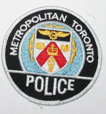 METROPOLITAN TORONTO POLICE Canada Canadian PD Used Worn Patch • $6.99