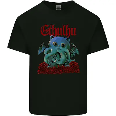 $19.31 • Buy Cathulhu Funny Cat Cthulhu Parody Kraken Mens Cotton T-Shirt Tee Top