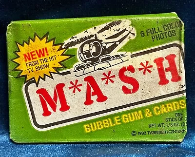 👀 1982 Donruss MASH TV Show One (1) Sealed Wax Pack 👀 • $4.99