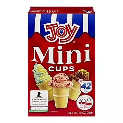Mini Cups Miniature Ice Cream Cones For Kids Desserts Cupcake Cones Cake P... • $15.25
