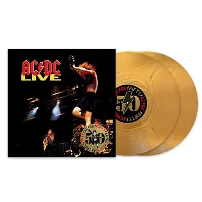 AC/DC - LIVE - 2 LP 180gram Gold Nugget VINYL NEW ALBUM • $94.99