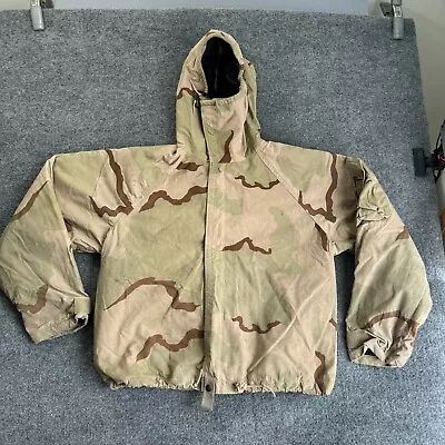 Military Jacket Overgarment Chemical Protective NFR Coat Medium Reg Desert Camo • $38.65