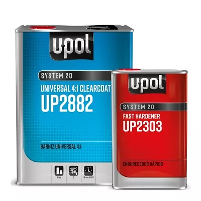 U-POL 2882+2303 Universal Clearcoat Gallon Kit W/ Fast Hardener • $91.45