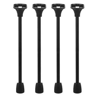 4 Pcs Folding Desk Legs Heavy Duty Table Legs Foldable Desk Legs Metal Desk Legs • £14.11