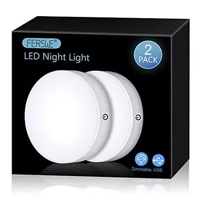 Rechargeable Tap Lights Dimmable Touch Night Lights With 1000mah Large Battery S • $26.95