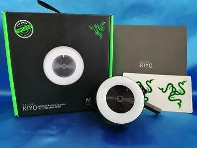 Razer Kiyo Full HD 1080p Streaming Webcam Camera Illumination RING Light NEW • $251.47
