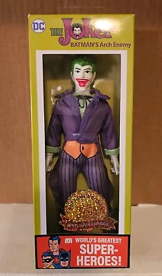 Mego DC Comics Batman's Arch Enemy Joker 8  Action Figure BNIP Sealed 50th Anniv • $24.95