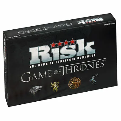 Game Of Thrones RISK Board Game Deluxe Edition (2 Maps & 7 Armies) • £59.99