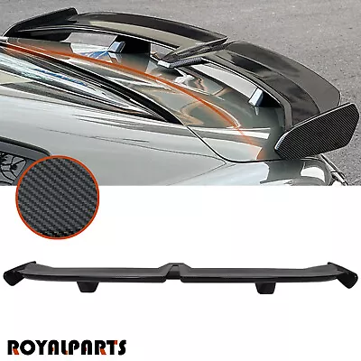 55  Carbon Fiber PRO Style Universal Sedan Rear Trunk Spoiler Wing W/ Adhesive • $89.99