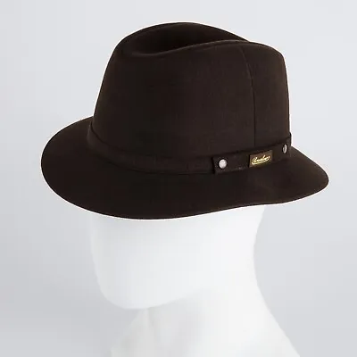 Borsalino Alessandria Pocket Deep Gray Hat 62 Cm - US 7 3/4 - UK 7 5/8 NEW • $179