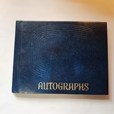 Vintage Autograph Book • Unused • Great Condition • 1940's? • $9.99