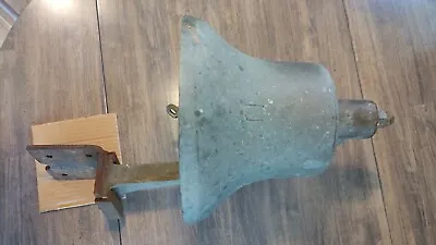 Vintage Loeffler U.S. Navy Ships Bronze Bell 20 Lb. Heavy Bronze  • $990