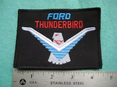 Ford Thunderbird Racing Parts Equipment Uniform Dealer Hat Patch • $15
