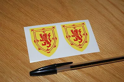 Scottish Lion Rampant Screen Stickers (Pair) • £3