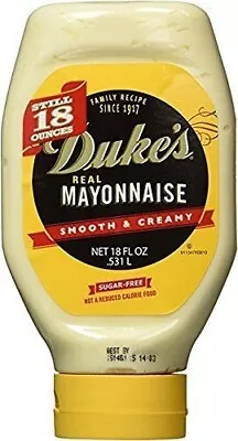 Duke's Mayonnaise Squeeze 18 Oz • $11.19