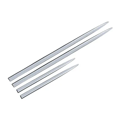 $76.07 • Buy ABS Chrome Car Body Door Side Molding Trim Sill Cover Guard Strips Accessories