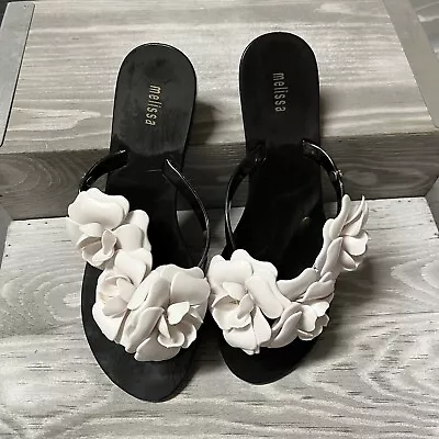 Melissa Harmonic Garden Spring Jelly Sandals • $45