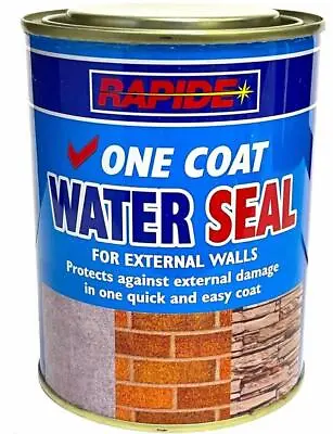£7.95 • Buy 500ml One Coat Seal And Blocks Paint Seals Damp Water External Wall Waterproof