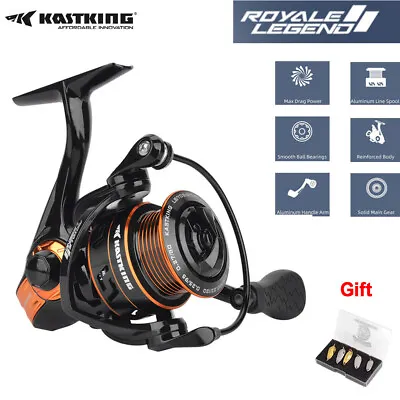 Kastking Royale Legend II Fishing Spinning Reel 5/1BB 8kg Drag Freshwater Reel • £75.62