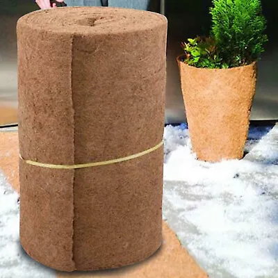 £12.89 • Buy Coco Liner Garden Decoration Liner Flowerpot Basket Insulation Coconut Mat