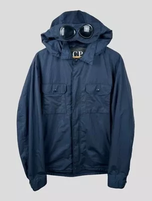 CP Company XXL Goggle Jacket Microreps Navy  • £165