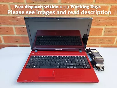 Packard Bell 15.6” Inch 4 RAM 60GB SSD Win10Pro Wi-Fi Full Numeric Keyboard HDMI • £72