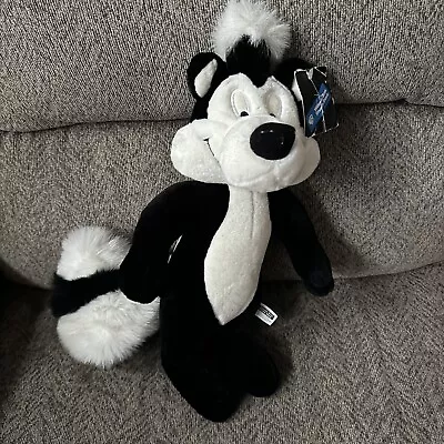 Warner Bros Looney Tunes Pepe Le Pew 18” Plush Doll Studio Store New W Tags • $29.99