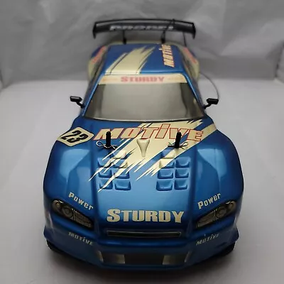 GUC Propel Toys Motive DRIFT 1/10 Scale Skyline R34 RC Car - Rally Off-Road  • $145