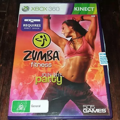 Zumba Fitness - Xbox 360 Game - Complete With Manual - FREE POST • $10.99