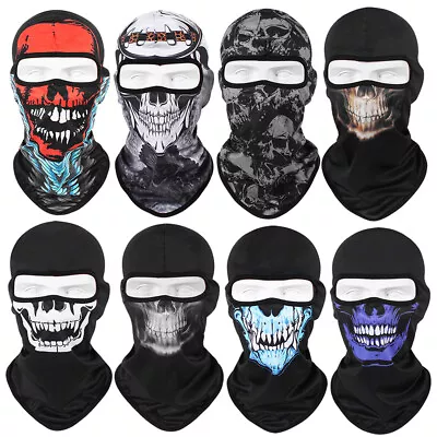 Balaclava Face Mask UV Protection Ski Sun Hood Tactical Masks For Men Women • $8.54