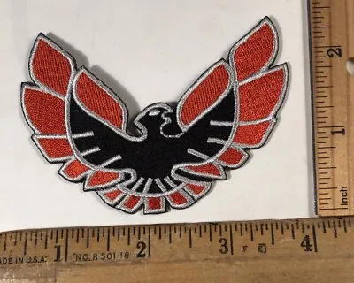 Vintage Pontiac Firebird Trans Am Eagle Logo Patch Iron On Bandit Muscle Car • $7.25