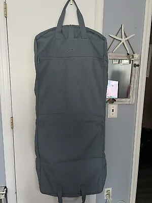 NEW! Vera Bradley Lighten Up Hanging Garment/Travel Bag ~ Zen Gray Denim ($159) • $85