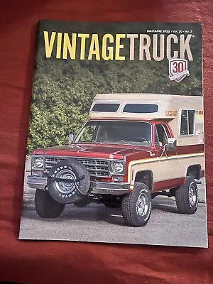 VINTAGE TRUCK Magazine ~ May / June 2022 OTC: 1977 Chevrolet Blazer • $6.99