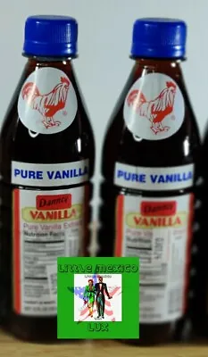 Two (2) Danncy Pure Mexican Vanilla Extract - Dark Color (12 Ounces Each) ⚡🚚 • $14