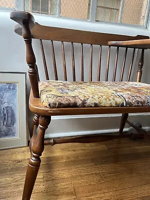 Tell City Chair Co. Telephone-Gossip Side Table- Mahogany • $300