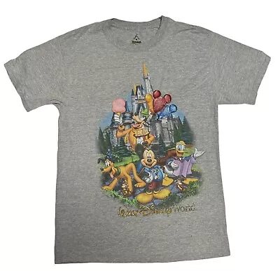 Walt Disney World Disneyland Mickey Mouse Pluto Donald Duck Graphic T Shirt Med • $0.99