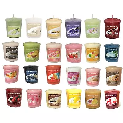 Yankee Candle Home Inspiration Long Lasting Summer Scented Votive Sampler BOGOF • £4.99