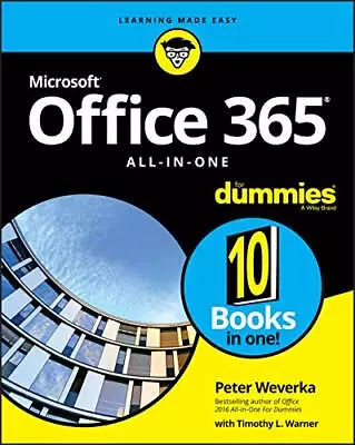 Office 365 All-in-One For Dummies By Weverka Peter Book The Cheap Fast Free • £8.99