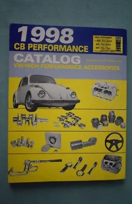 Vintage 1998 CB Performance VW  Parts Catalog • $12