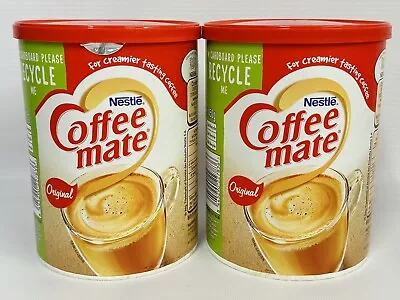 Nestle COFFEE MATE Coffee Whitener For Hot Beverages 2 X 450g Tins 138 Servings • £11.15