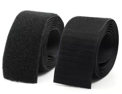 Velcro® Brand 2  Inch Wide Black Hook And Loop Set - Sew-On Type - 2 FEET (24 ) • $10.25