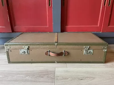 Superb Antique Trunk Moynat Trunk Travel Of Car Keys Vintage Chic • $680.97