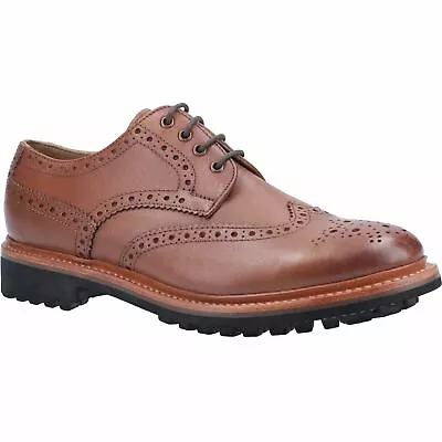 Cotswold Quenington Commando Brown Lace Mens Shoes Leather • £61.50