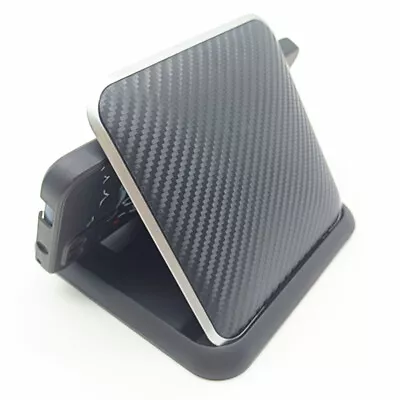 Car Dashboard Cell Phone Holder Cradle Mount Stand Anti-Slip Carbon Fiber Look • $20.60